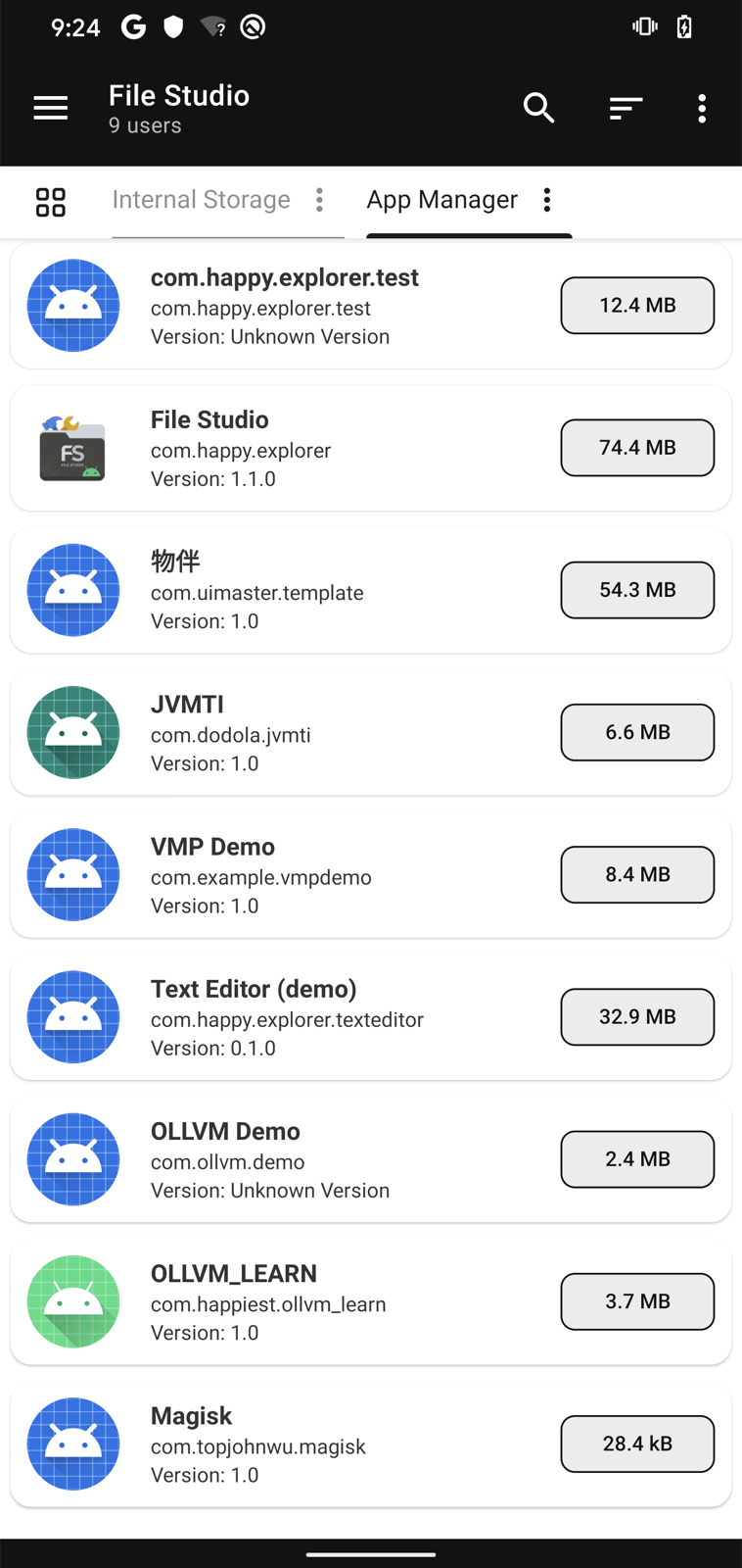 App manager